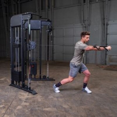 Body Solid Functional Trainer - GFT100 with 210lbs Weight Stacks