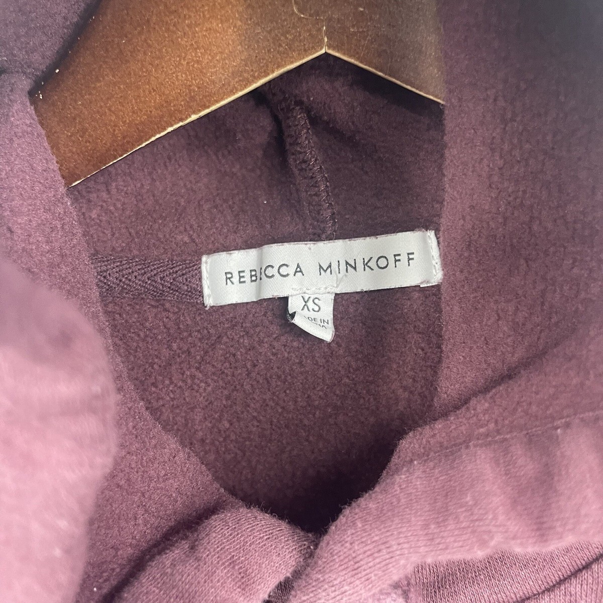 rebecca minkoff janine puff sleeve hoodie