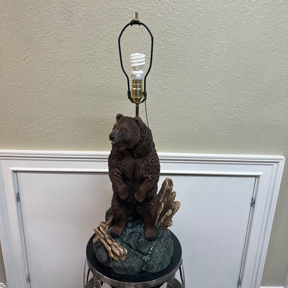 【お値下げ可】Lumibär 激レア　グミベア　ドイツ製ヴィンテージランプ Vintage 1997 Dan Hughes Grizzly Brown Bear Table Lamp 32
