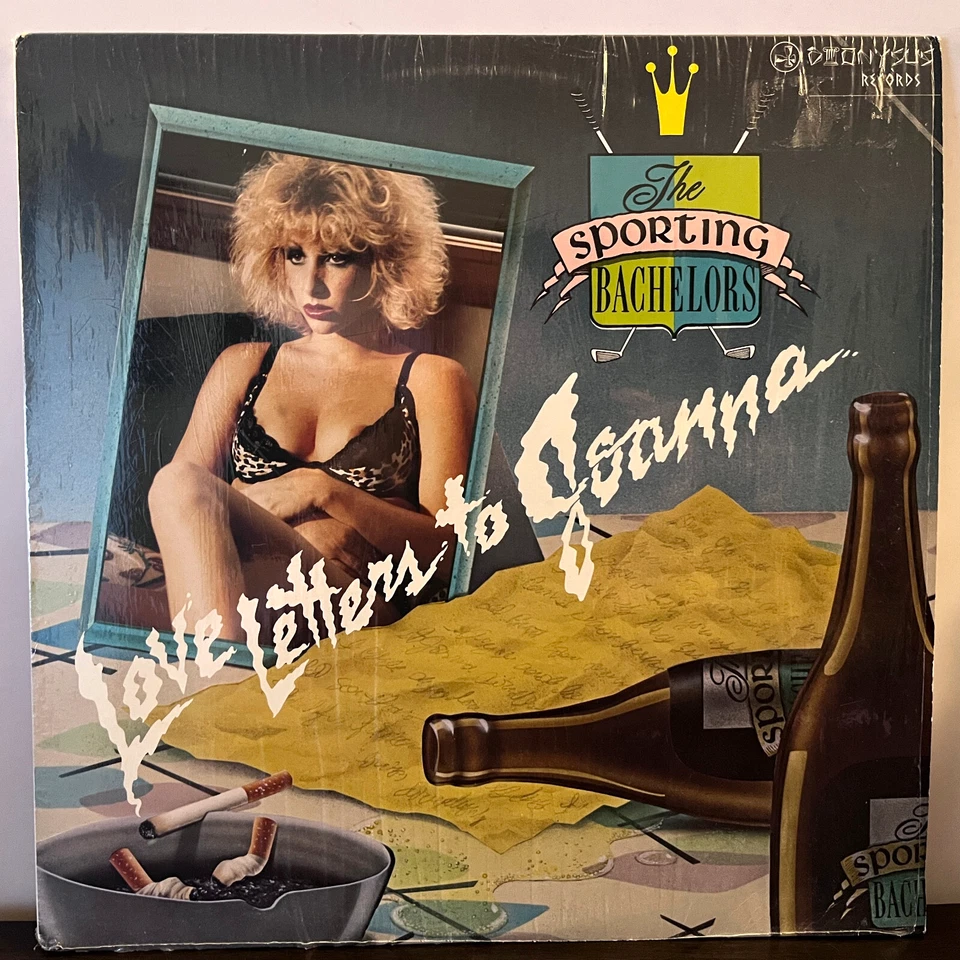 SPORTING BACHELORS - Letters To Joanna (Cheesecake) - 12" Vinyl Record LP - EX - Image 2 of 4