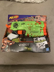 NERF Zombie Strike Quadrot 4x Canon Elite Blaster New Never Opened Free Shipping 630509732791 | eBay