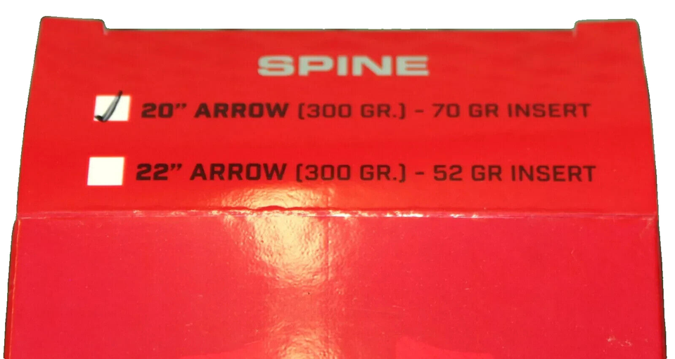 Crossbow Arrows/Bolts 6Pk New 20" Bloodsport™ HUNTER 811003 Vanes Half