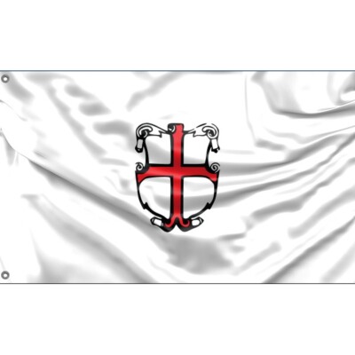 Ptuj, Slowenien Flagge I einzigartiges Design, 3x5Ft/90x150 cm, EU Made