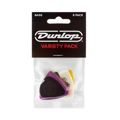 Jim Dunlop Bass Guitar Picks - 6 Pack