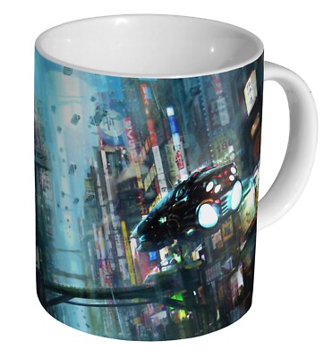 Blade Runner Harrison Ford City Szene - Kaffeebecher / Teetasse