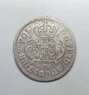 1712 EPH Albertine Saxony - 1/12 Thaler, KM-746.