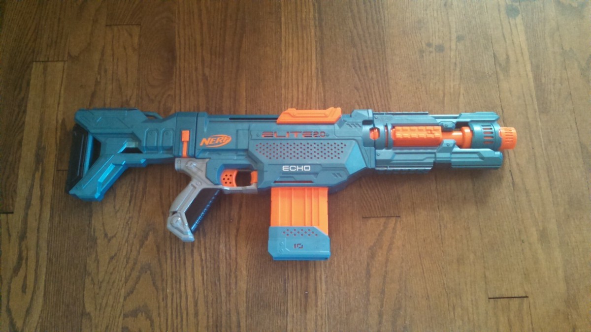 Nerf ELITE 2.0 ECHO トイガン Nerf Elite 2.0 Echo CS-10 Customizable Kids Toy Blaster with