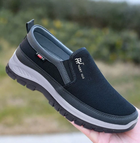 Herren Freizeitsportschuhe Wanderschuhe Orthopädische Schuhe slip on Sneakers - Bild 5 von 13