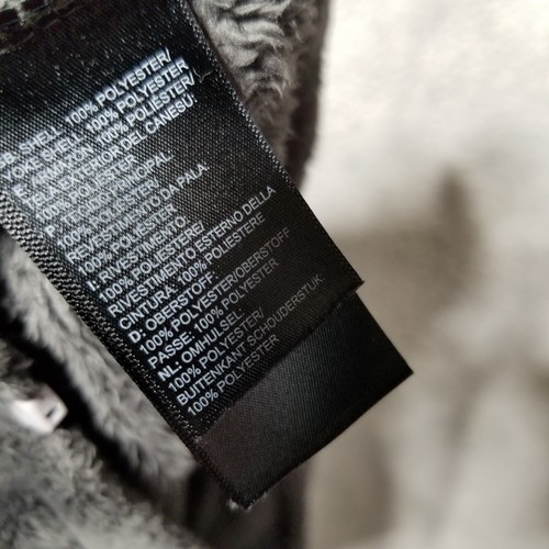 The North Face Oso Fleece Nero Full Zip Felpa con Cappuccio Giacca Ragazza XL - Foto 6 di 12