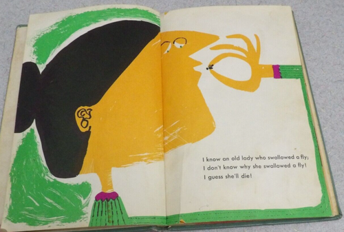 1961 ABNER GRABOFF I Know An Old Lady by Rose Bonne Music by Alan Mills BOOK HC - Picture 6 of 8