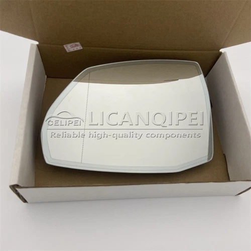 17-24 OEM Audi Q5 SQ5 Q7 LEFT SIDE VIEW MIRROR WIDE ANGLE GLASS AUTO DIM HEATED