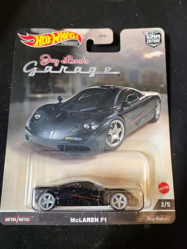 Voiture Miniature Hot Wheels Premium McLaren F1 - Édition Jay Leno's Garage 2/5, échelle 1:64