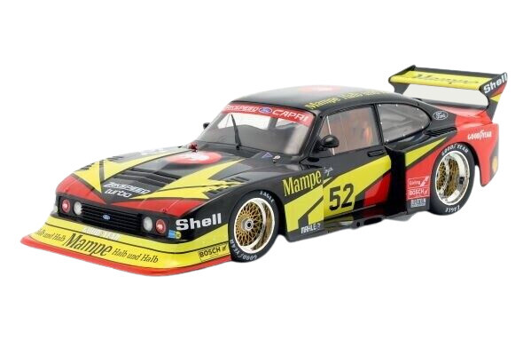 WERK83 1:18 Zakspeed Ford Capri Turbo Gr.5 #4 DRM 1980 Jürgen Hamelmann W1804010 modèle voiture W1804010 3663506025006
