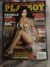 Playboy November 2008 Grace Kim 007 Bond Girls UFC's Rachelle Leah Daniel Craig