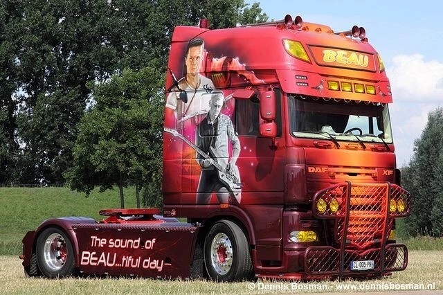 WSI 01-4509 DAF XF 105 Trattore Solo 4X2 " Bellissimo Giorno " Nuovo Scatola.. - Immagine 4 di 4