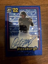 Oneil Cruz 2022 Optic 1981 Retro Blue Mojo Prizm Rookie Auto 59/99 #81S-OC