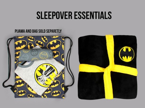 Robe officielle Batman pour enfants DC Comics | Robe de super-héros extra à capuche douce pour enfants - Photo 8/9