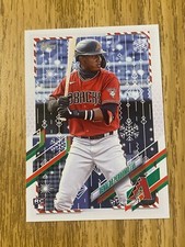 2021 Topps Holiday Geraldo Perdomo Rookie Arizona Diamondbacks RC HW87