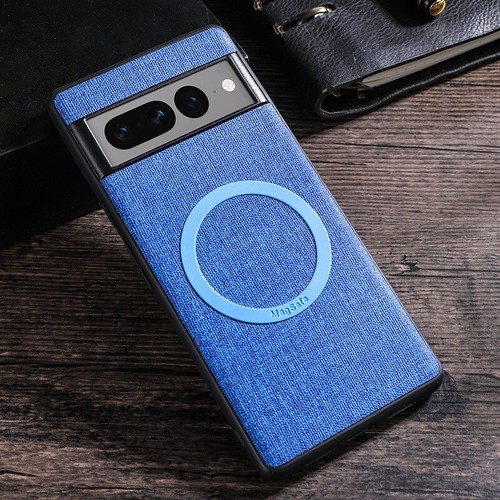 Funda protectora híbrida mate delgada magnética magsafe de lona para Google Pixel 7 Pro 6Pro - Imagen 7 de 17