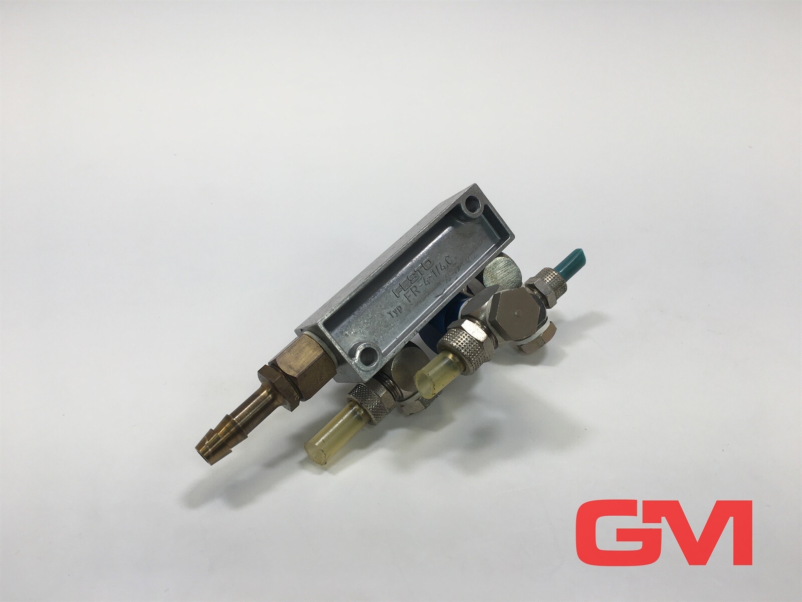 Festo Distributor Block FR-4-1/4C 7849 0-16 Bar Pneumatics G1/4