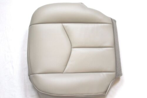 2003 2004 2005 2006 GMC Yukon XL SLT SLE Leather Seat Cover Light Tan Passenger - Picture 6 of 12