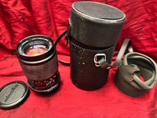 Minolta 135mm f3.5 lens MC Tele Celtic manual focus nice portrait md mc mount
