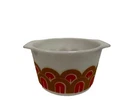 Vintage 1970's  Pyrex 343 Arches Fish Scale 1.5 Quart Mixing Bowl