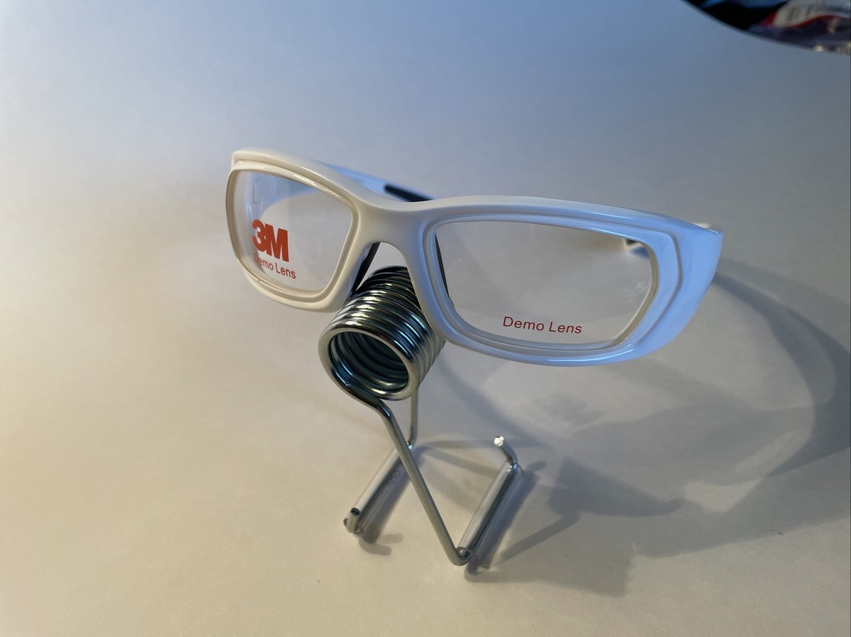 3M V1000 Safety Frames 52-19-130mm Snow White-NEW