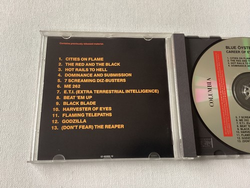 Blue Öyster Cult - Career of Evil CD 1990 Columbia - Bild 4 von 5