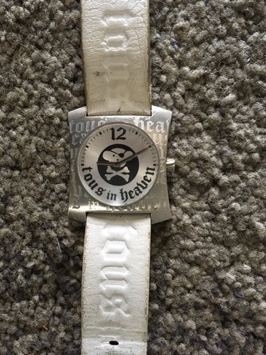 Damenuhr Tous, tous in heaven St.steal weißes Lederband - Bild 2 von 7