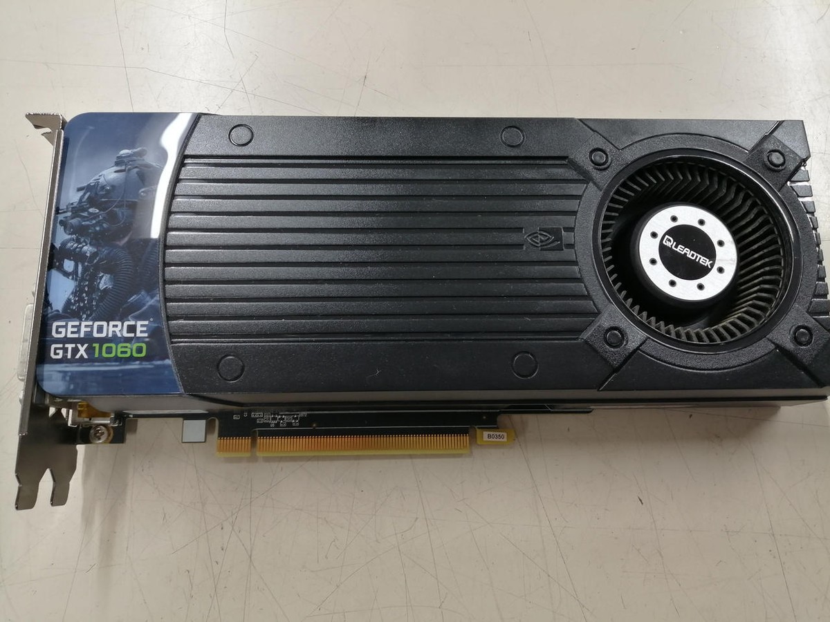 LEADTEK GRAPHICS BOARD GTX1060 6GB IN WORKING CONDITION FROM