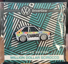 Leen Customs Million Dollar Scirocco Volkswagen Limited Edition L'oe Show VW Pin