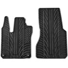 For Smart For Two 2015-2024 Car Floor Mats Rubber All Weather Heavy Duty Liners