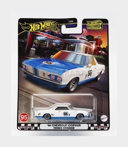 MATTEL HOT WHEELS HRT69-GJT68 CHEVROLET - CORVAIR YENKO STINGER N 66 RACING 1966