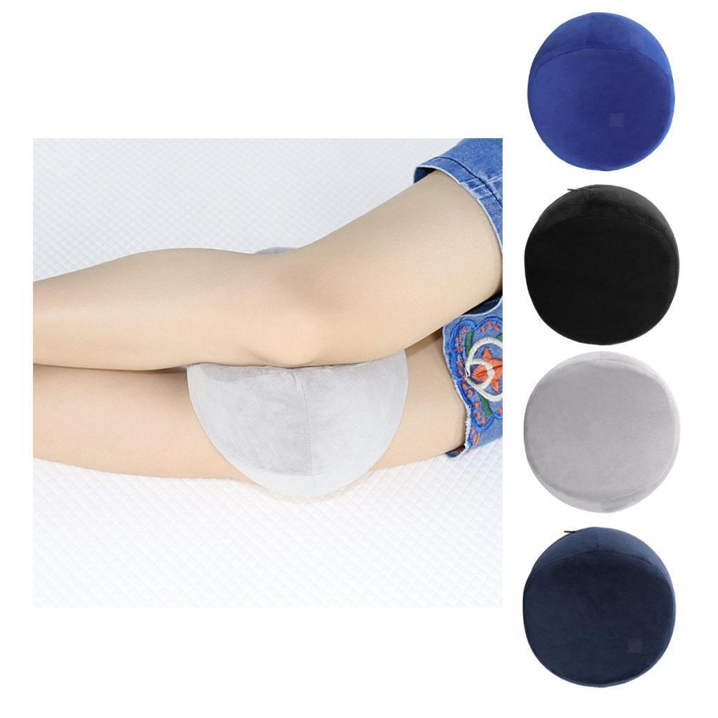 Rundes Knie /Beinkissen aus Memory Schaumstoff, Entlastungskissen für Rücken