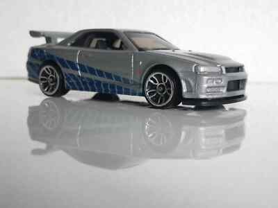 hot Wheels Nissan Skyline GT-R R34 FAST AND FURIOUS | eBay