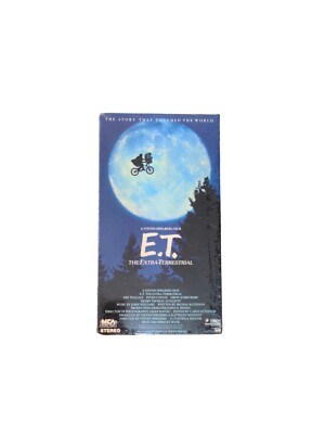 E.T. ET the Extra Terrestrial 1988 VHS Sealed MCA Brand New