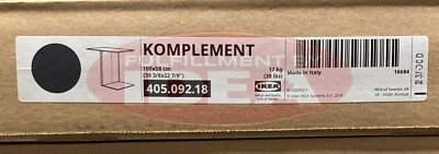New IKEA KOMPLEMENT Dark Gray Divider For Frame 100x58 cm (39 3/8x22  405.092.18