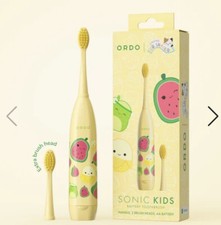 Ordo Sonic Kids Battery Electric Toothbrush - Squishmallows Wanda 2 brush Heads