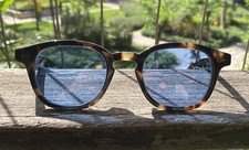 Johnny Depp Blue sunglasses Brand new Men Blue Sunglasses Women Tortoise Glasses