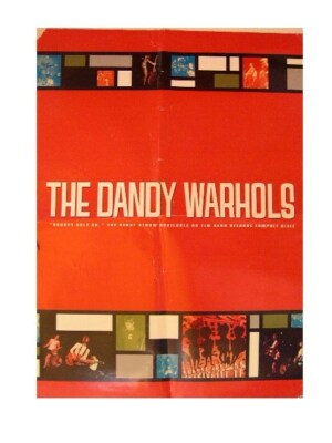 Die Spitze Warhols Poster Dandys Rule Ok