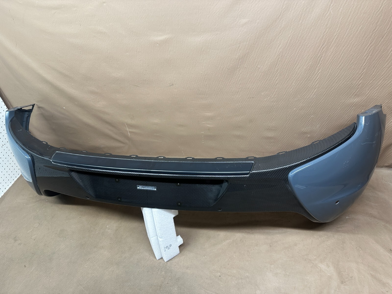 2015-2017 McLaren 650S Spider Carbon Fiber Rear Bumper Cover Sensor Holes OEM