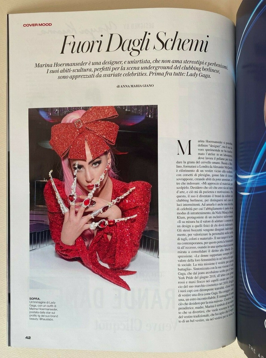 女性情報誌 Vogue Italia November 2021 Lady Gaga LADY GAGA * VOGUE