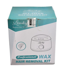 Lansley Wax Warmer Hair Removal Home Waxing Kit Electric Pot Heater Rapid Waxing