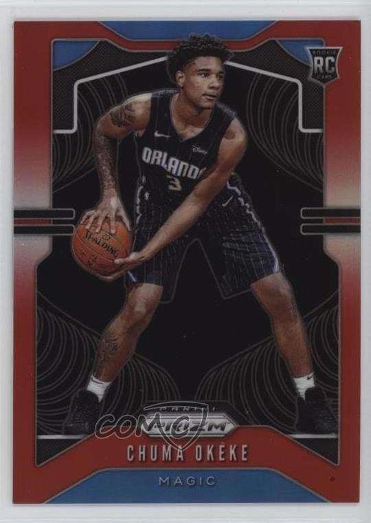 2019-20 Panini Prizm Rookie Red Prizm 174/299 Chuma Okeke #262 nd3