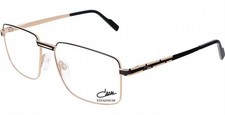 NEW Cazal 7088 Eyeglasses 001 BLACK-GOLD 100 AUTHENTIC