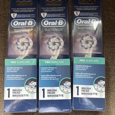 3 ORAL-B PRO GUMCARE Replacement Toothbrush Tooth Brush Heads Refills Gum Care