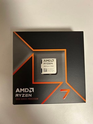 AMD Ryzen 7 9700X 8-Core 3.8GHz CPU with Integrated Graphics 65W TDP Unused