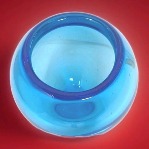 Fyord Ocean Blue Aqua Glas Vase von Impulse - Bild 2 von 4