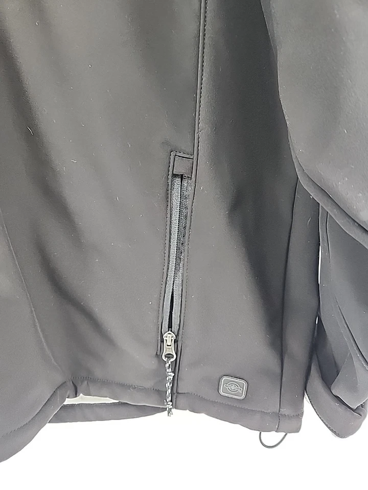 Charles River 服装:男式黑色羊毛衬里冬季夹克:XL Airborne — 第 4/4 张图片